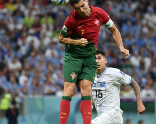 Comemoração do golo de Ronaldo em polémica