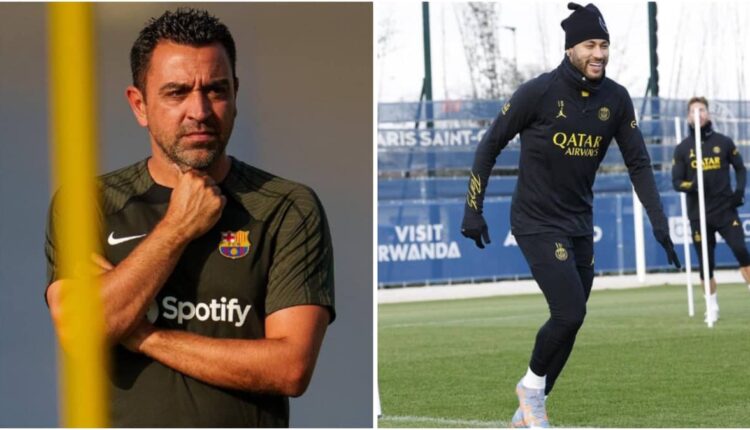 Xavi evita 'assunto Neymar', mas também não nega possibilidade de um retorno do atacante ao Barcelona