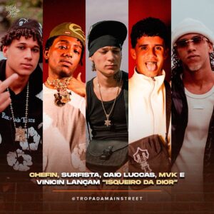 Chefin, Mvk, Surfista, Vinicin, Caio Luccas – Isqueiro da Dior